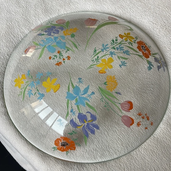 12 1/3” Hand painted Bowl Table Centerpiece - Picture 5 of 9